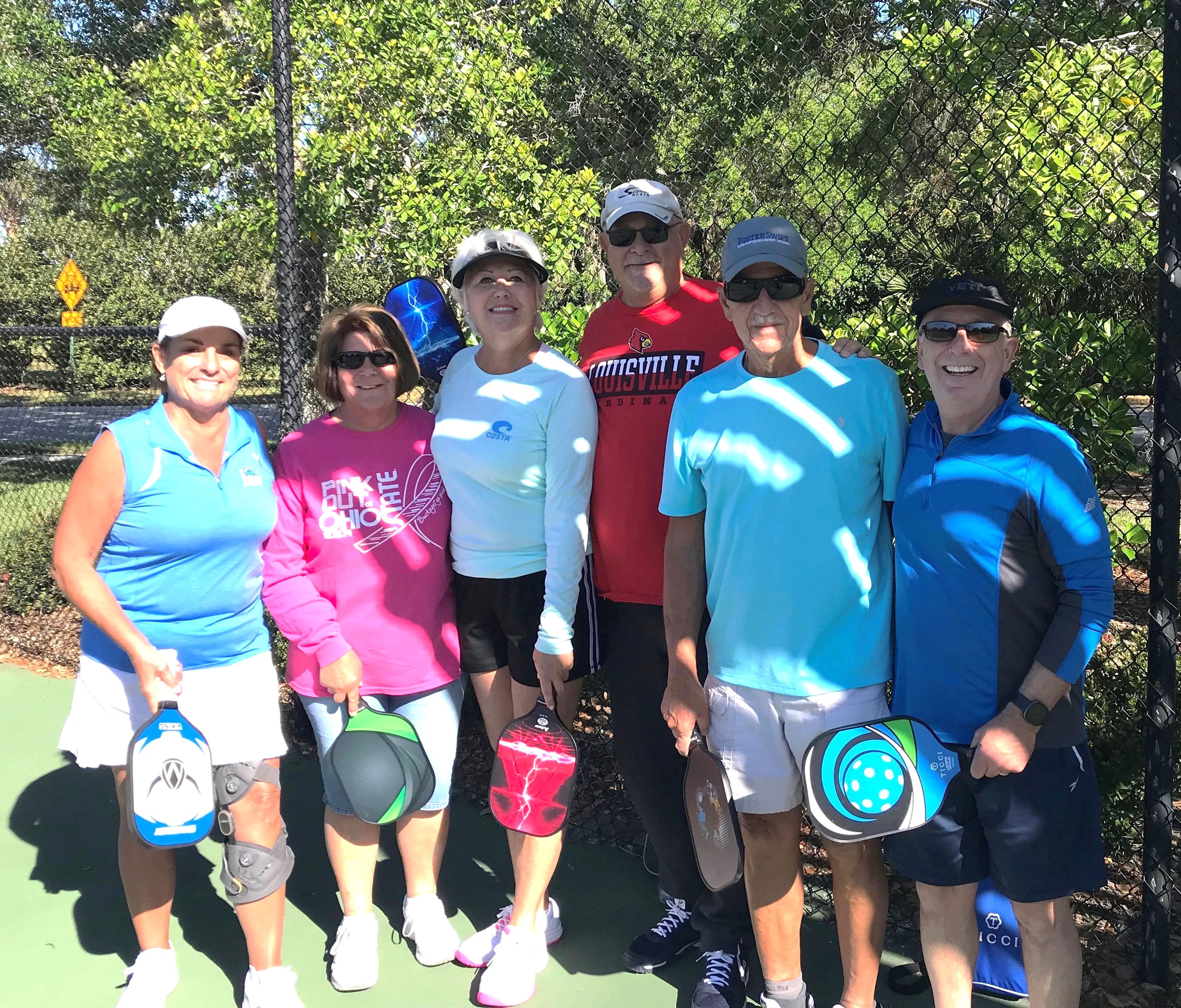 OC pickleball players